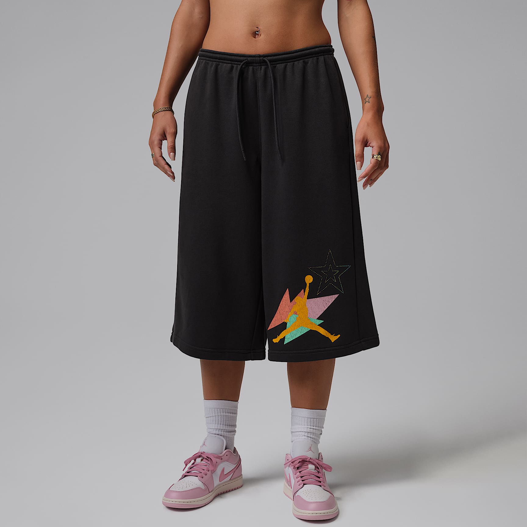 Jordan Brooklyn Fleece Women's French Terry Big Shorts. Nike.com
